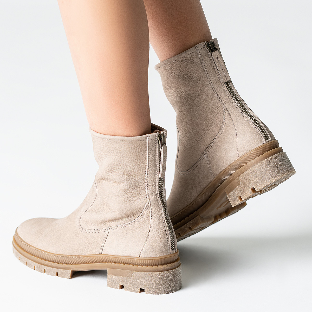 Strumpf stiefel beige Clearance